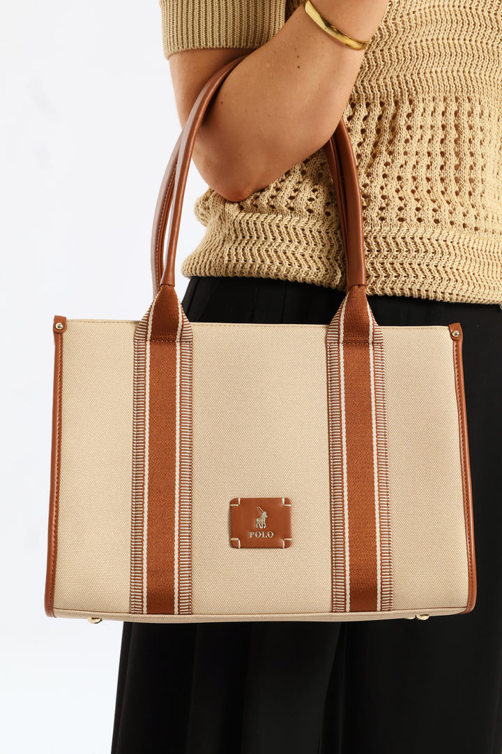 Tahiti Tote Bag - Tan