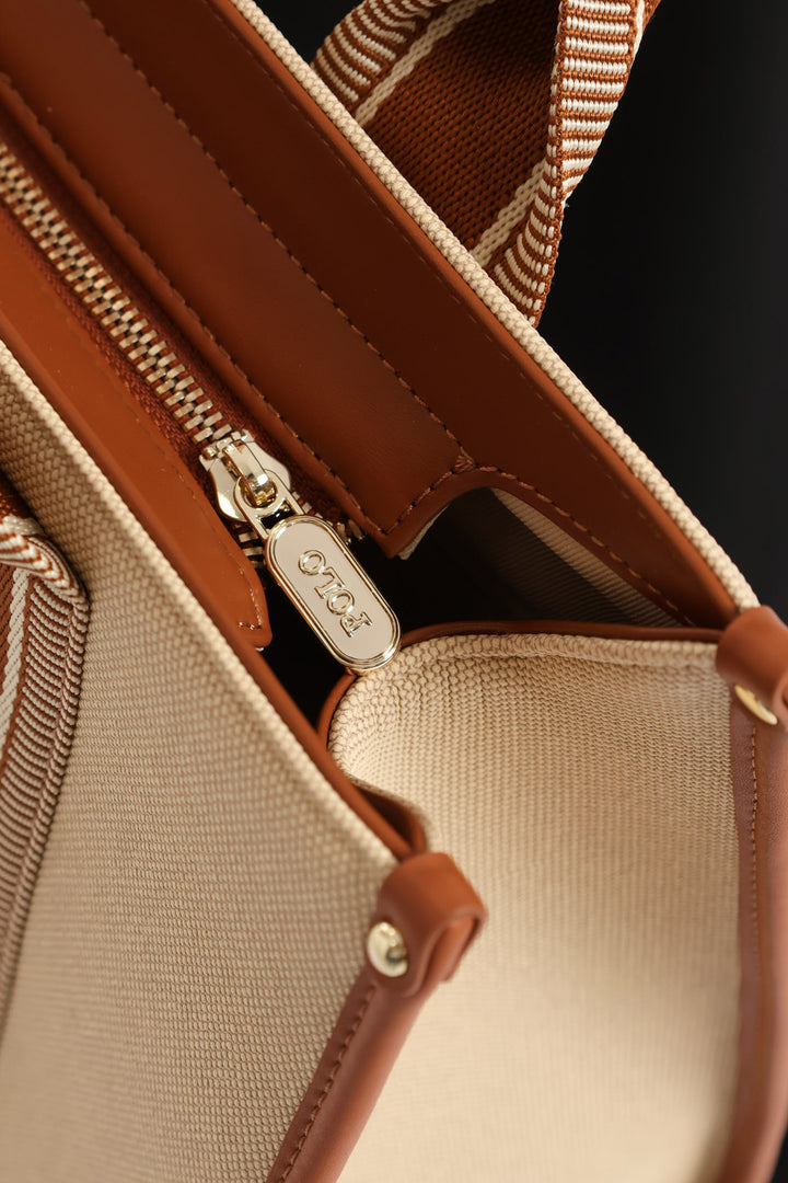 Tahiti Tote Bag - Tan