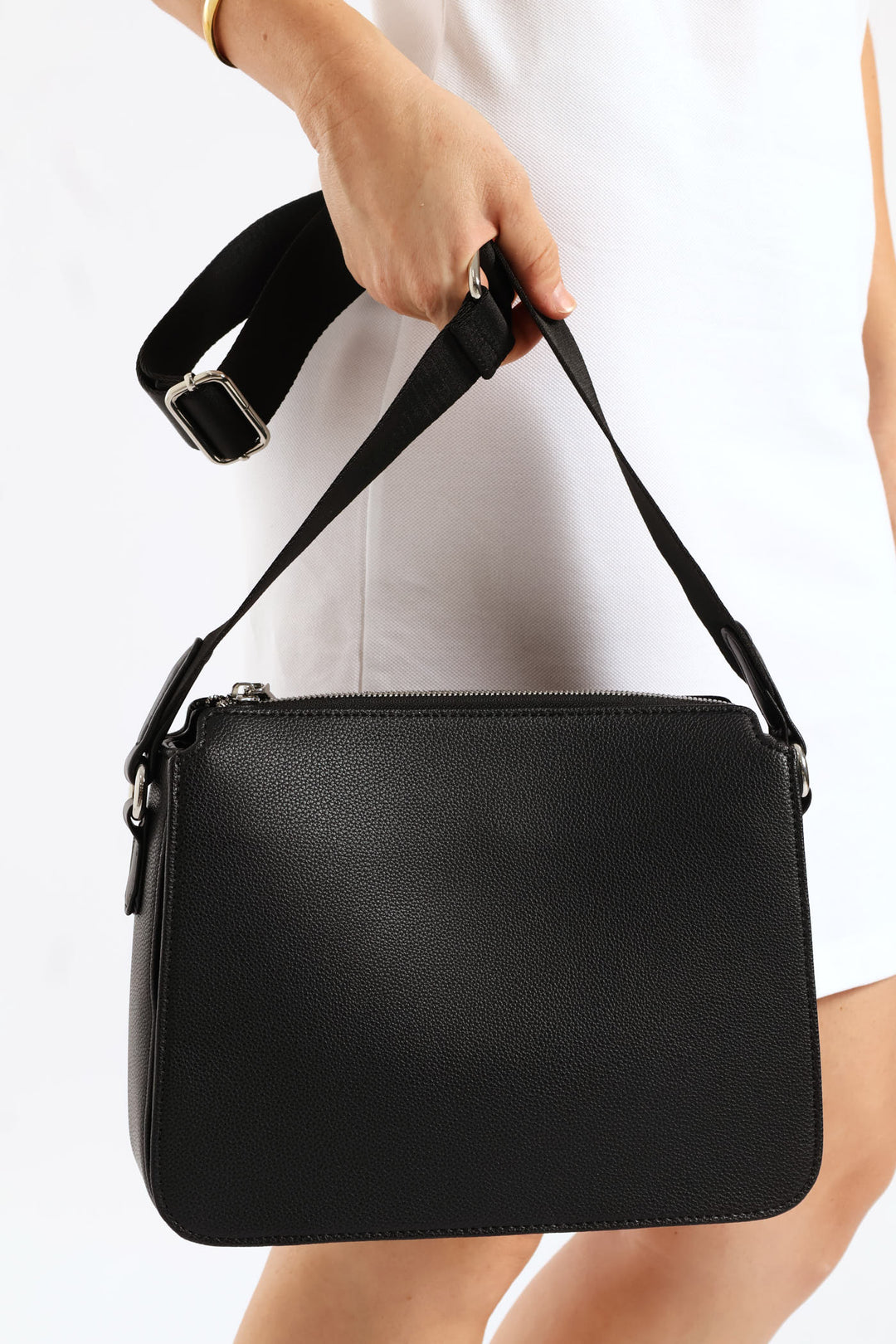 Lyon Crossbody Bag - Black