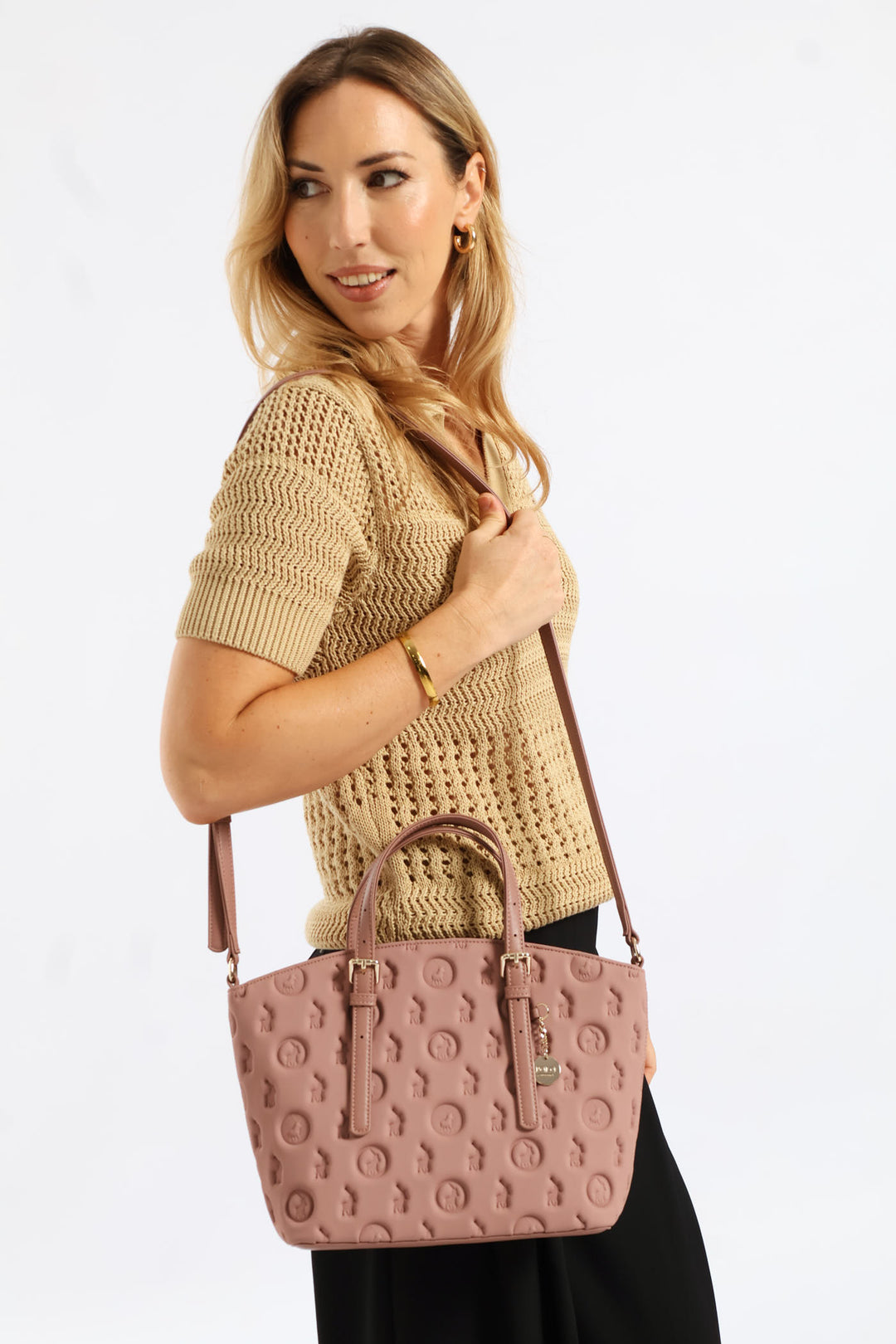 Halo Small Shopper Bag - Blush