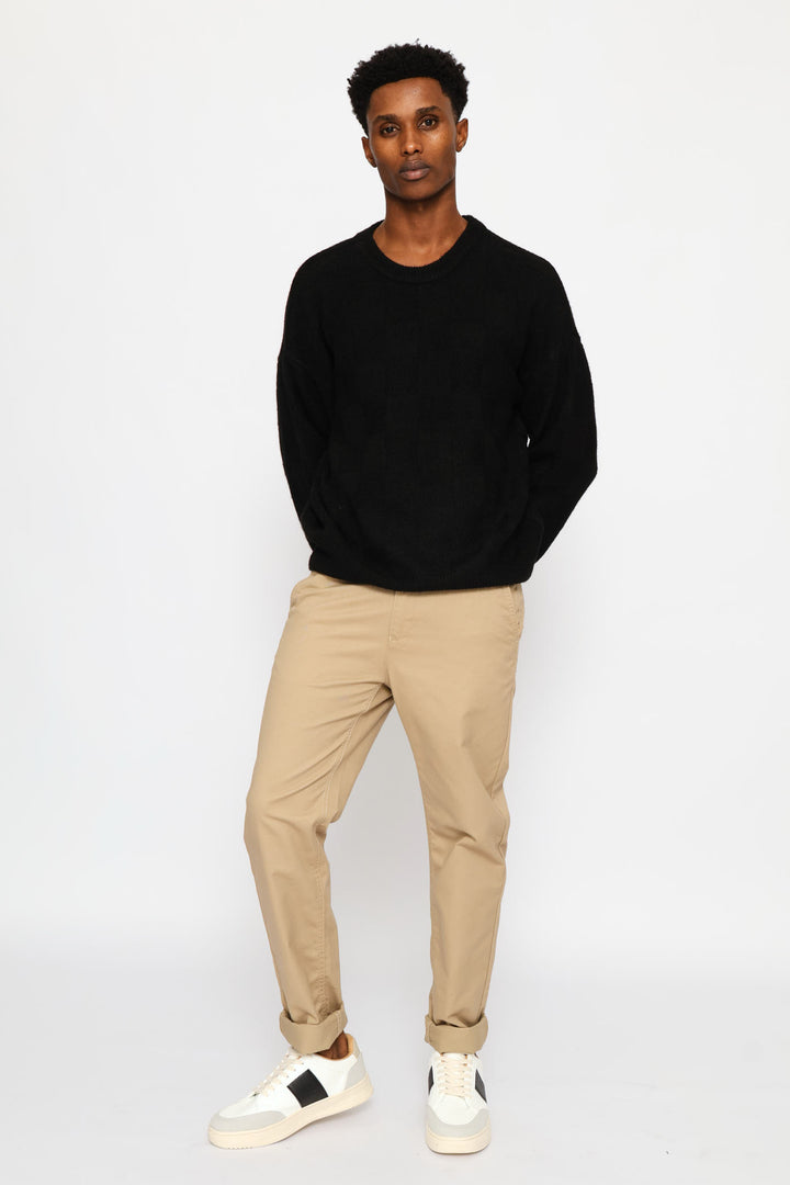 Textured Knitwear - Black