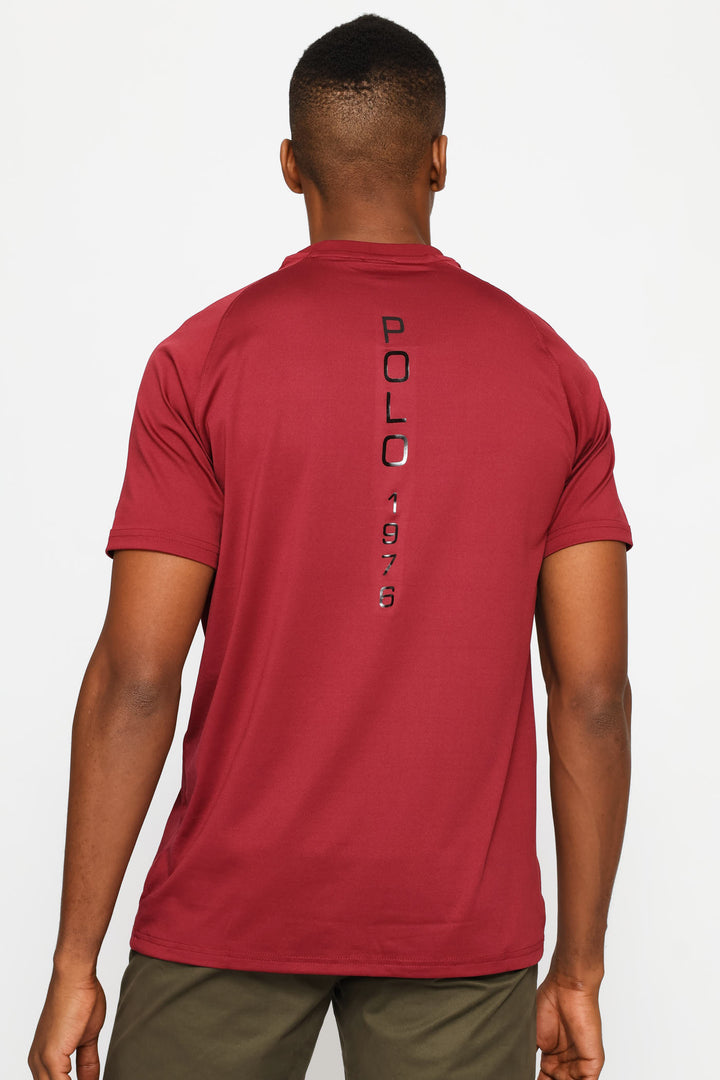 Polo Karabo Tee - Maroon