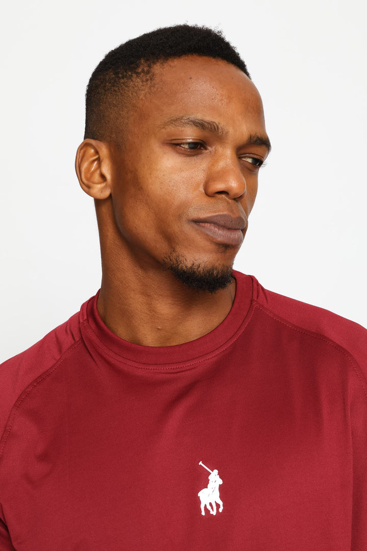 Polo Karabo Tee - Maroon