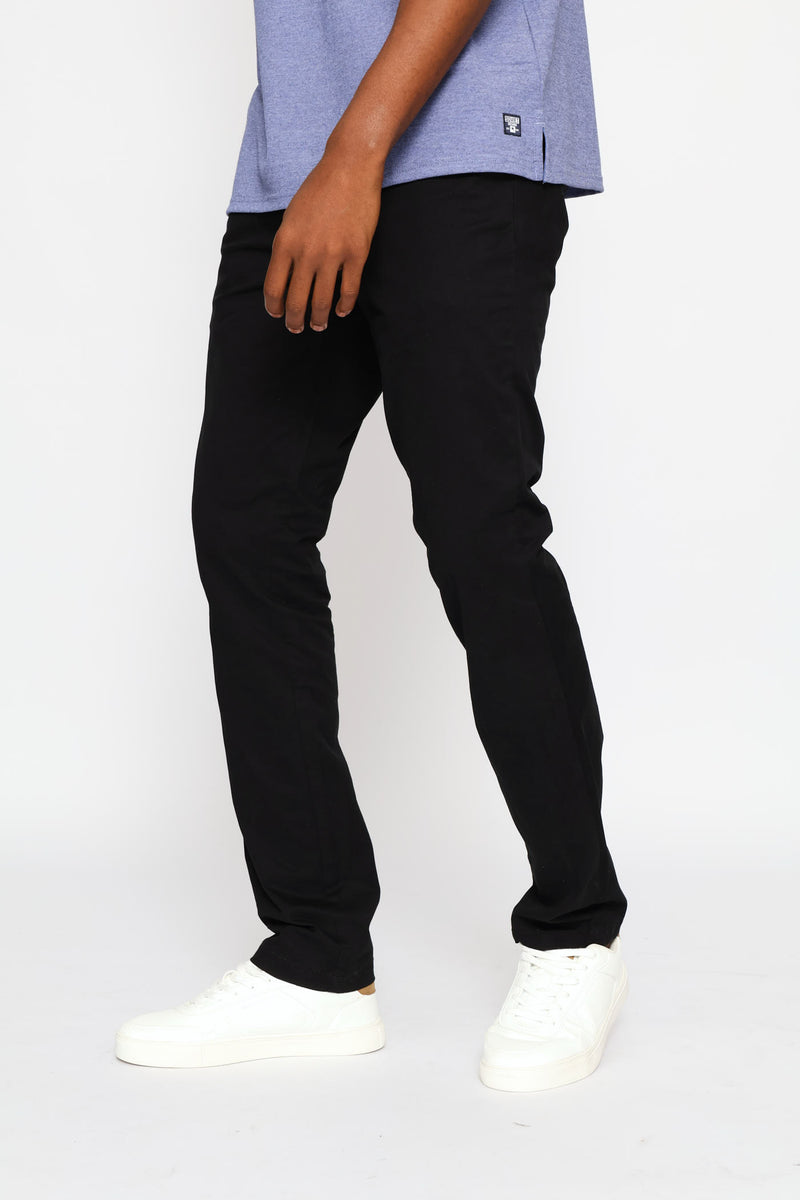 Cole Slim Chino - Black