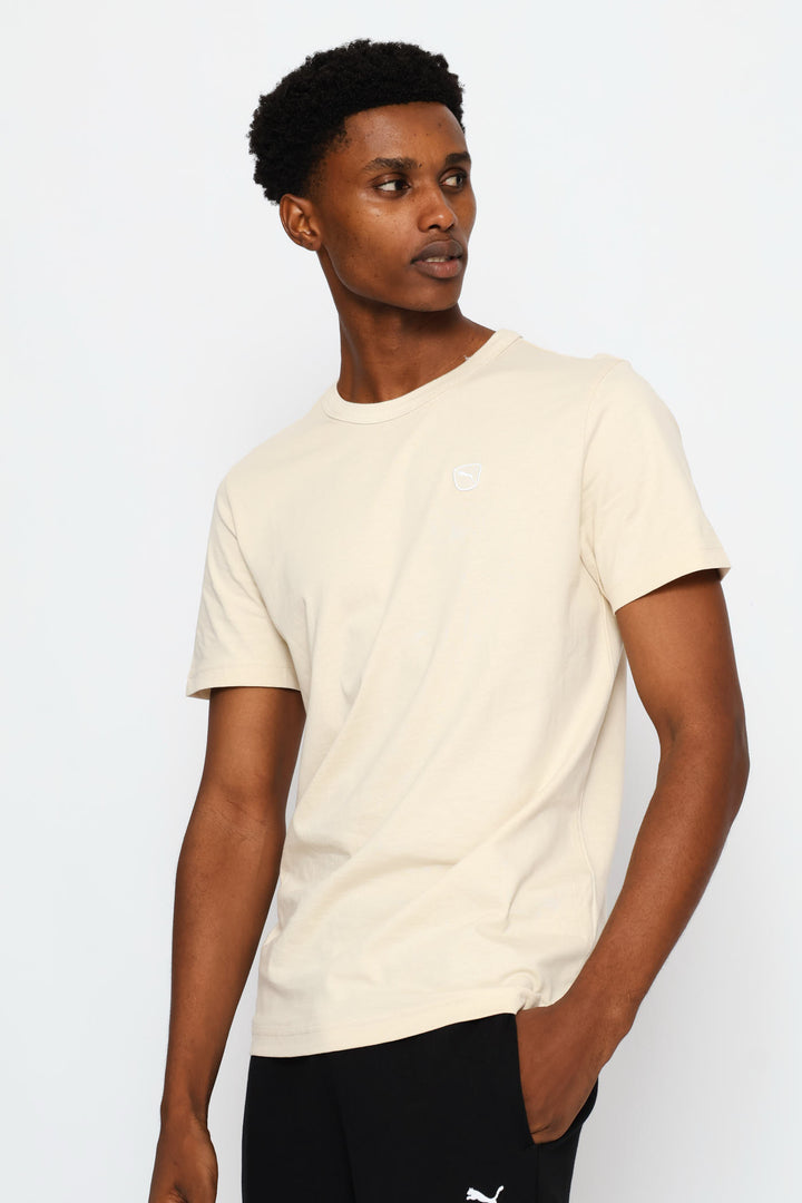 Essential Elevated Tee - Stone