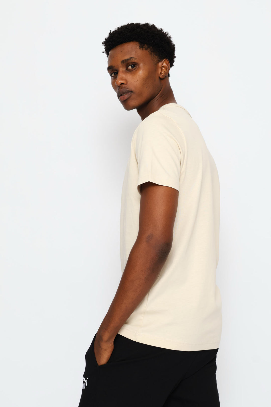 Essential Elevated Tee - Stone