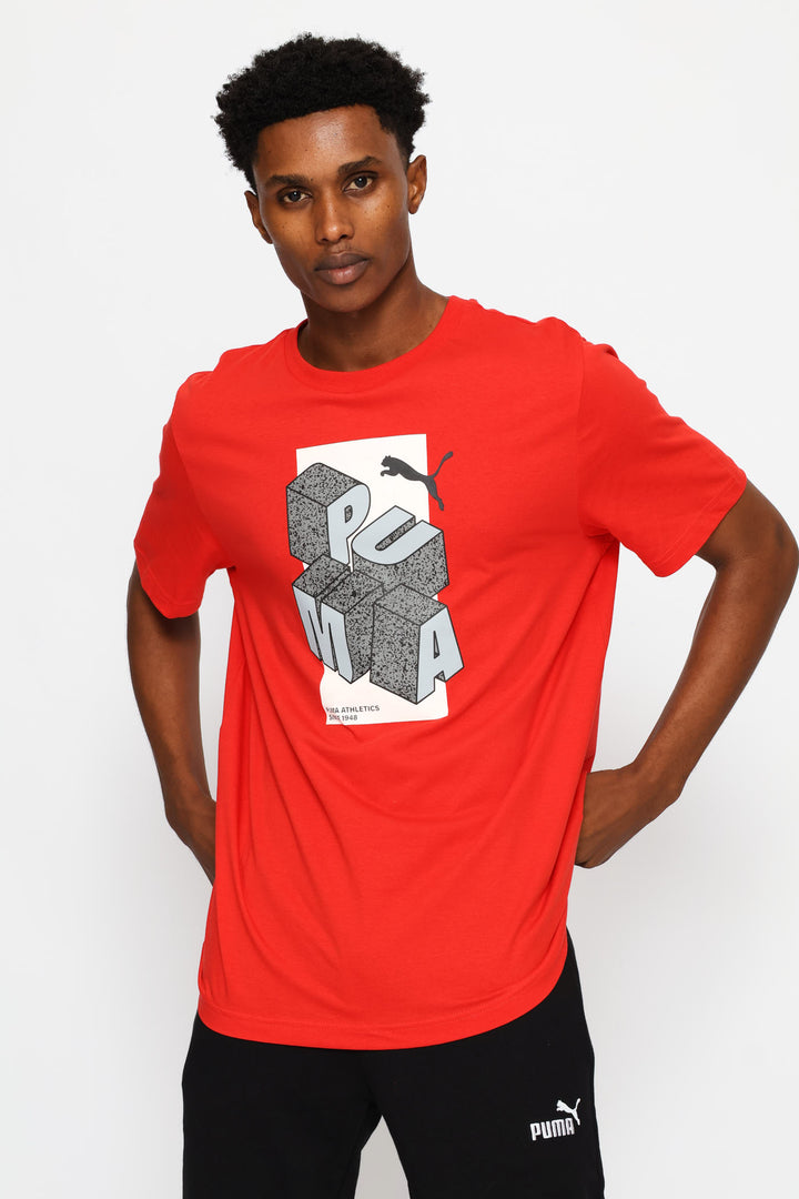 Graphic Tee - Red