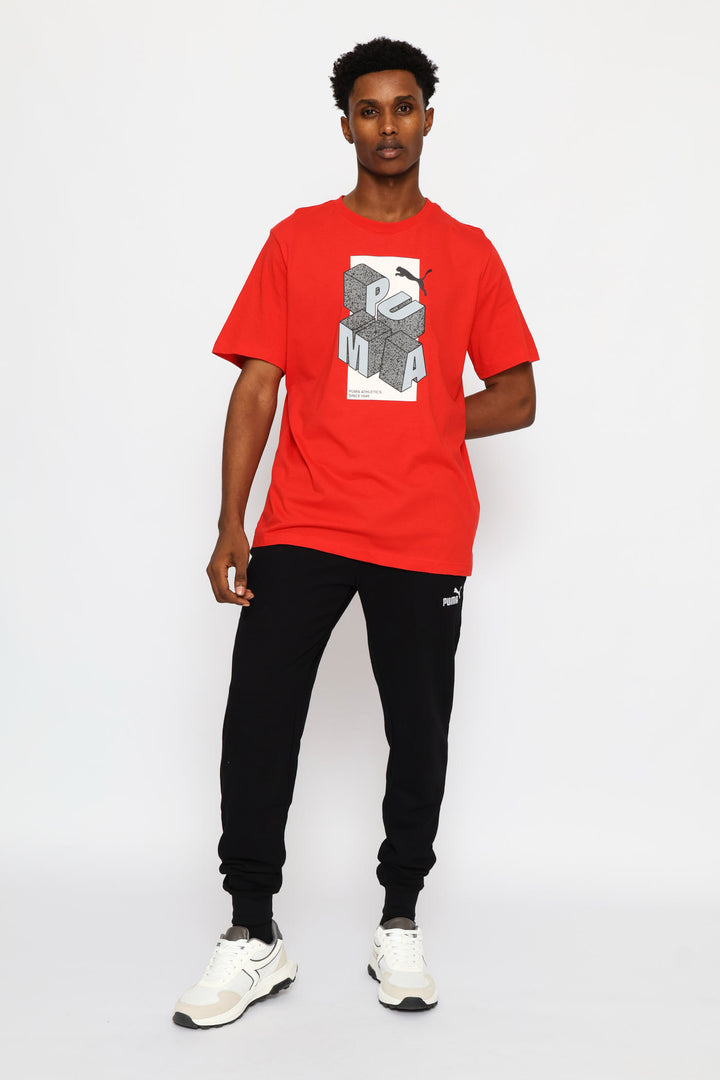 Graphic Tee - Red