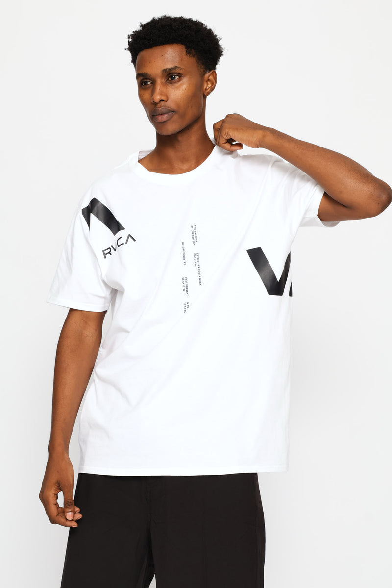Va Divided Tee - White