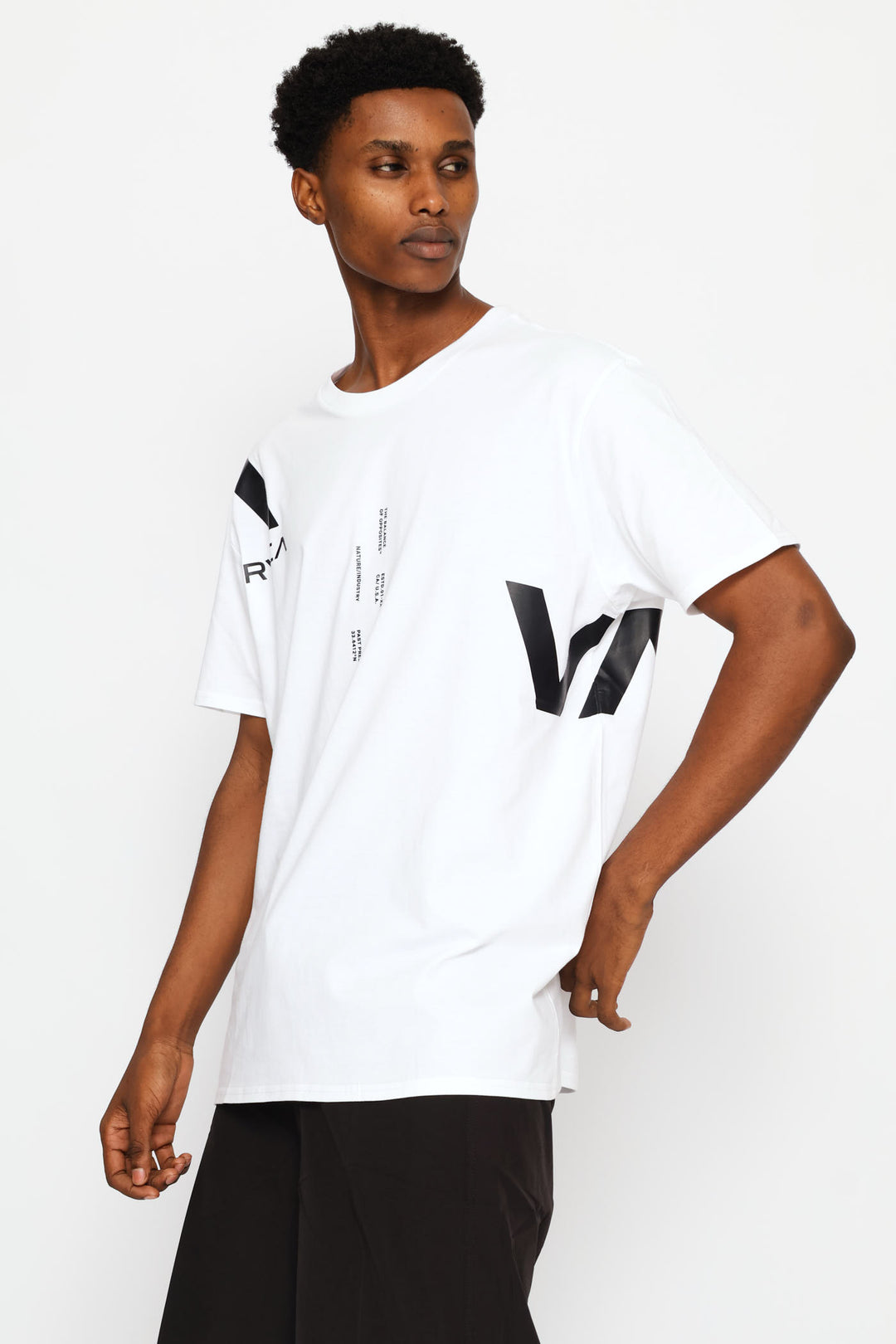 Va Divided Tee - White