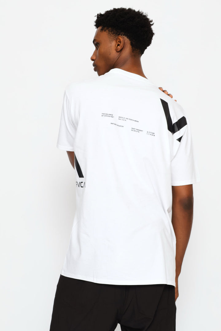 Va Divided Tee - White