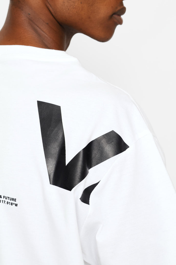 Va Divided Tee - White
