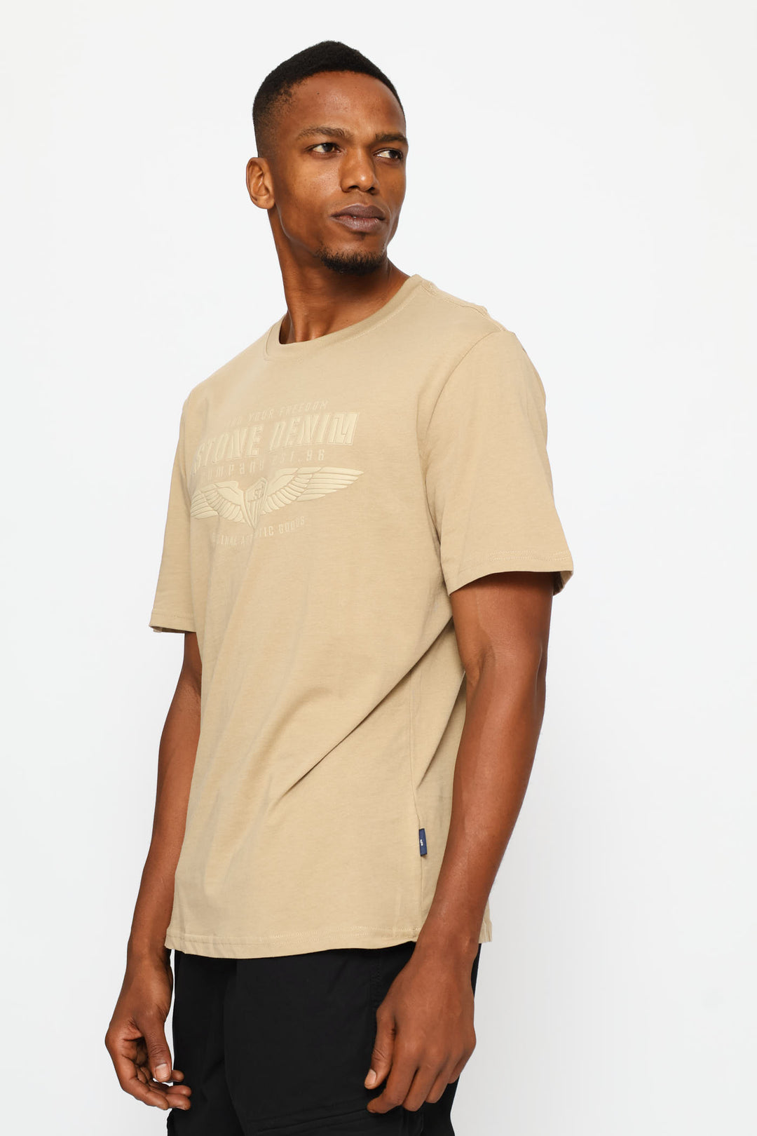 Wings Tee - Taupe