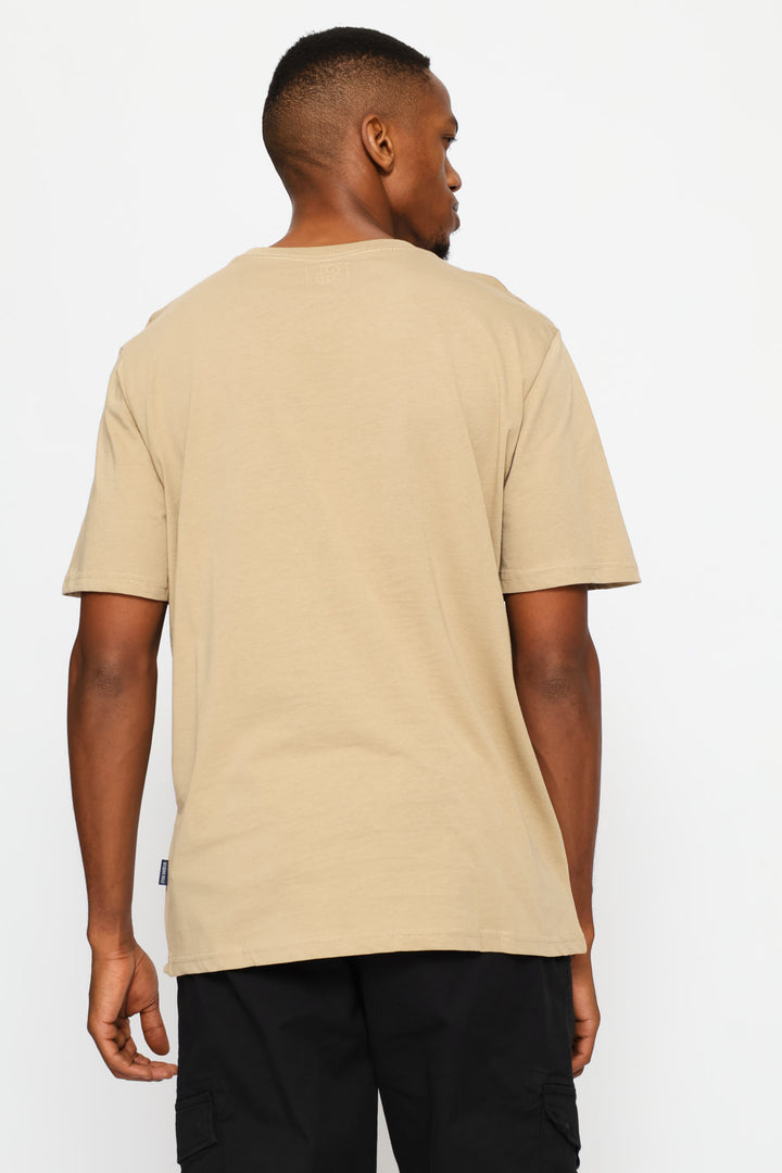 Wings Tee - Taupe