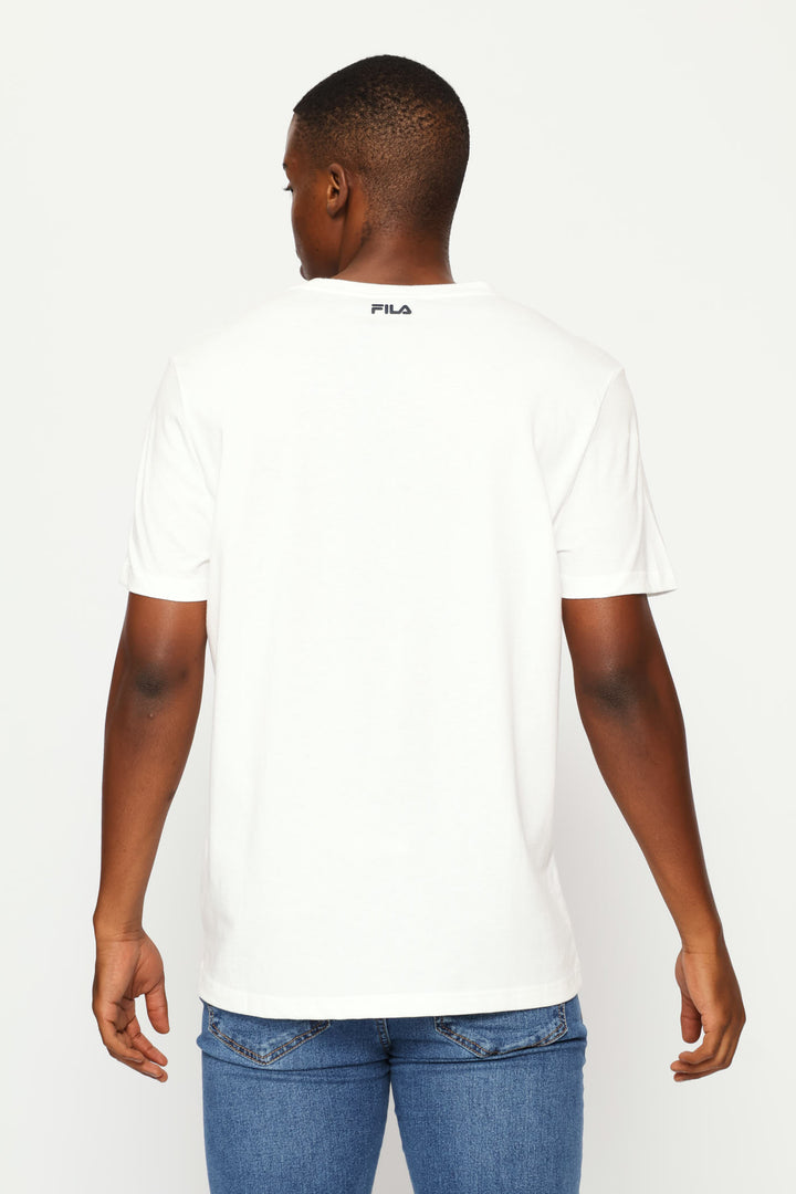 Mono Deckle T-Shirt - White