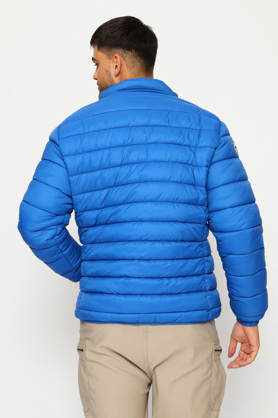 Billy Fur Lined Puffer Jacket - Blue