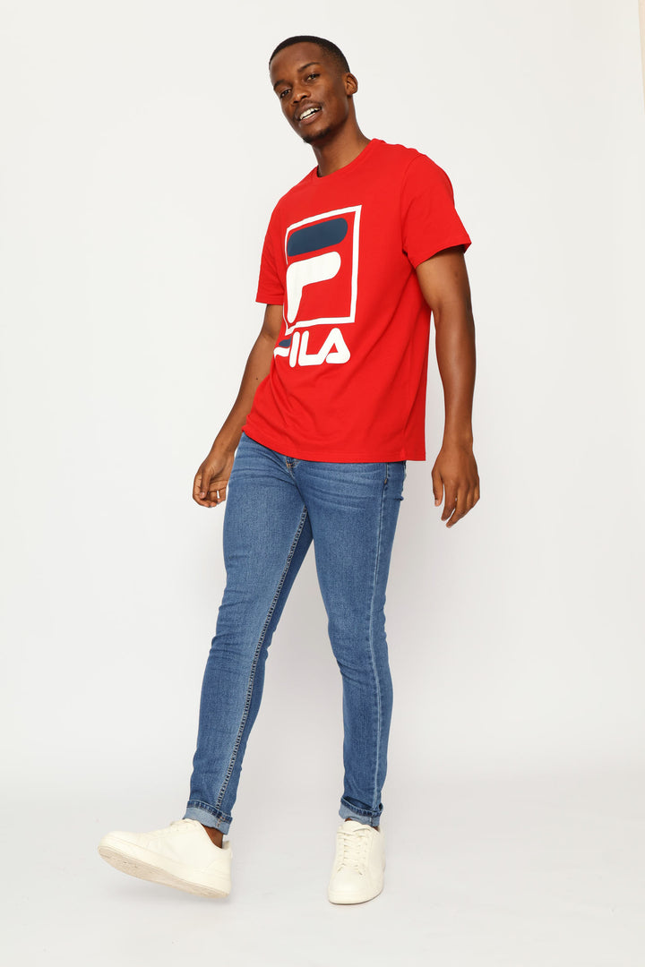 Stacker Tee - Red