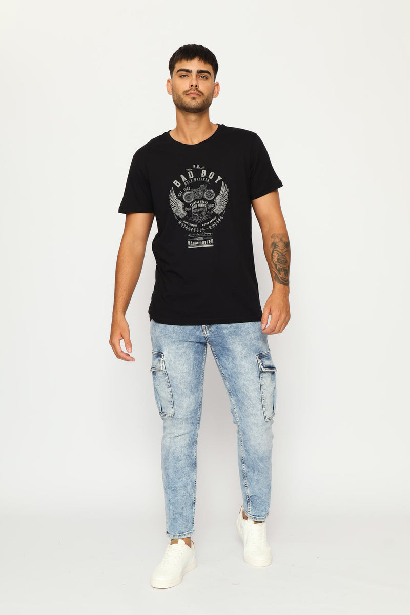 Original Biker Tee - Black