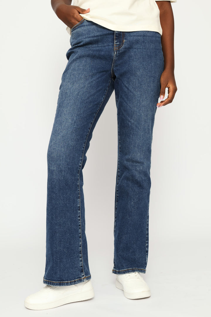 Eco Dark Wash Sexy Flare Jean