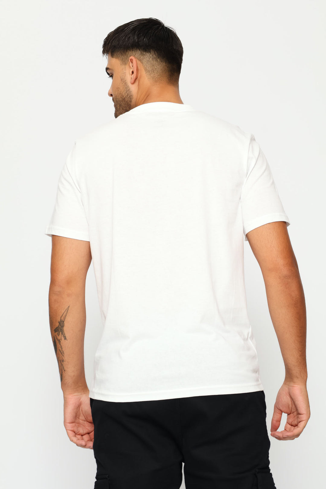 Print Tee - White