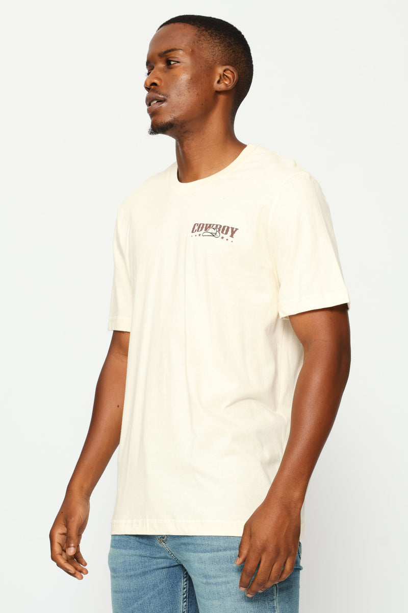 Cowboy T-Shirt - Ecru