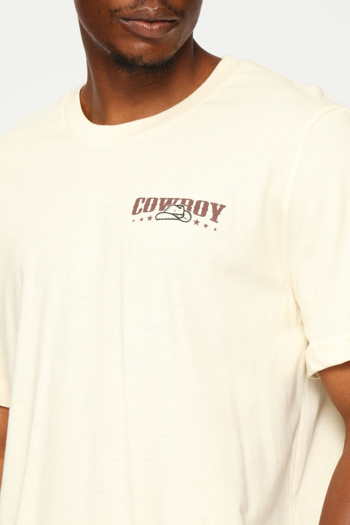 Cowboy T-Shirt - Ecru
