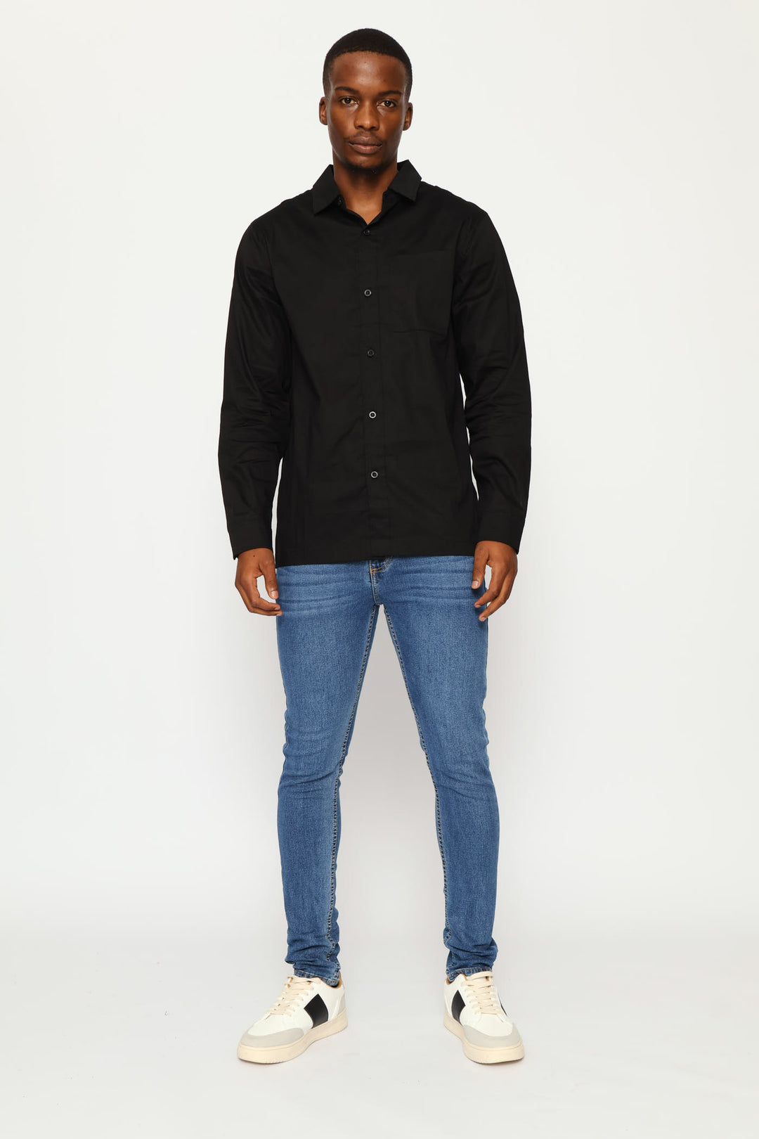 Long Sleeve Chasin Shirt - Black