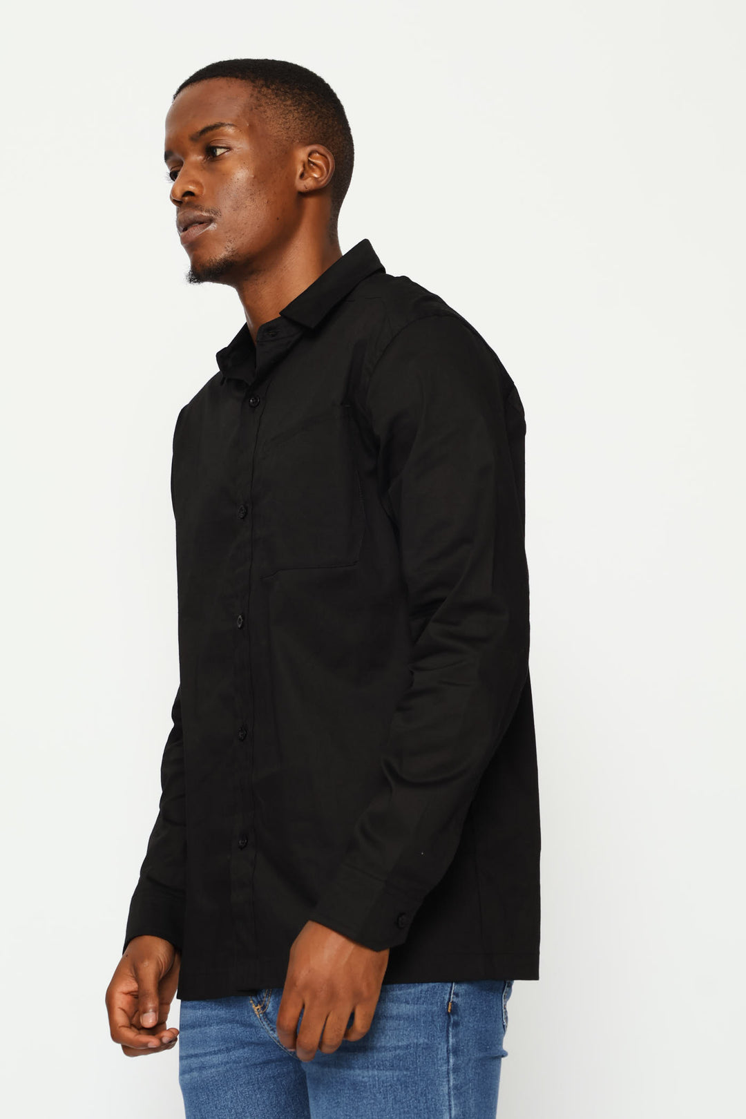 Long Sleeve Chasin Shirt - Black