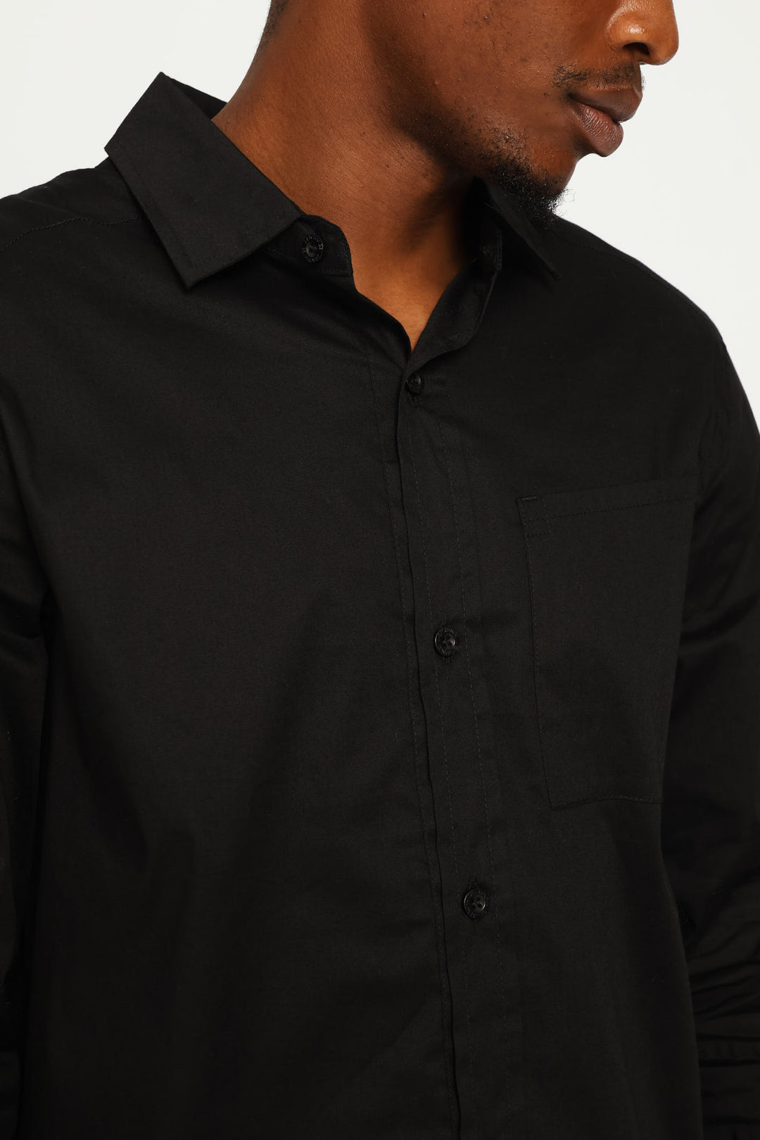 Long Sleeve Chasin Shirt - Black