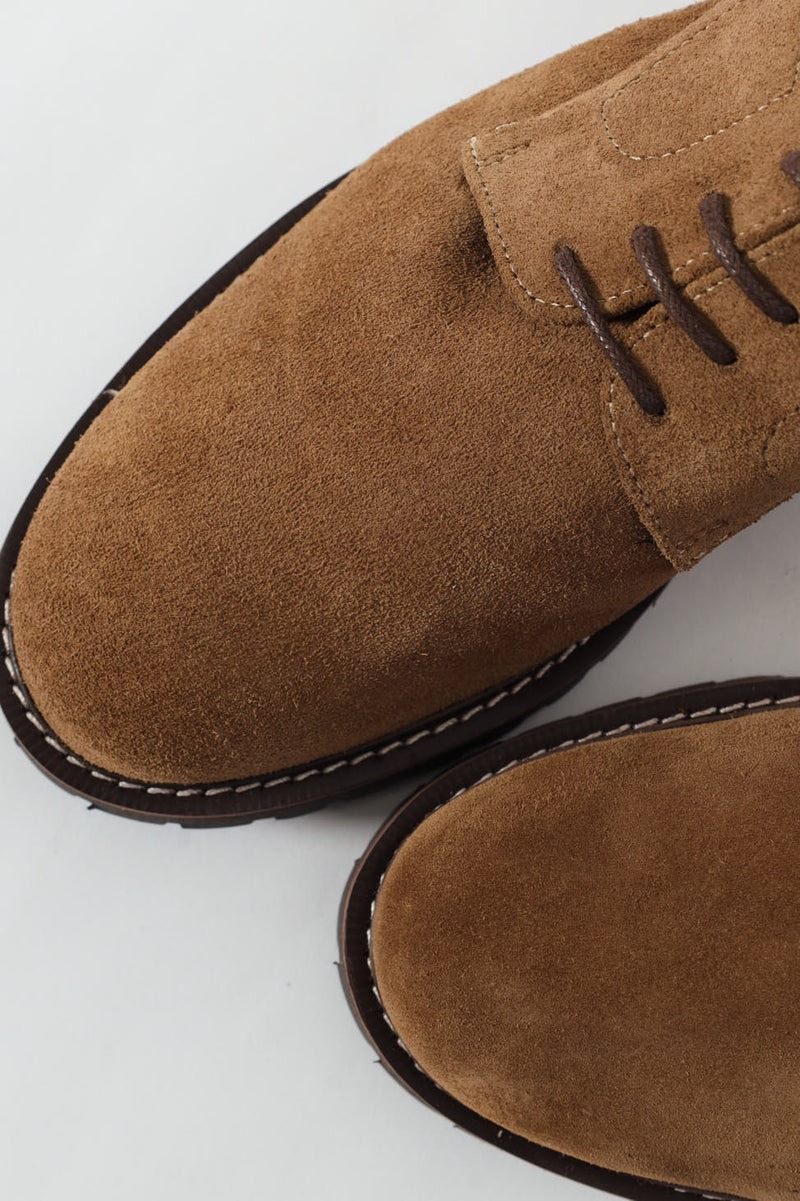 Suede Smart Casual Shoe - Taupe