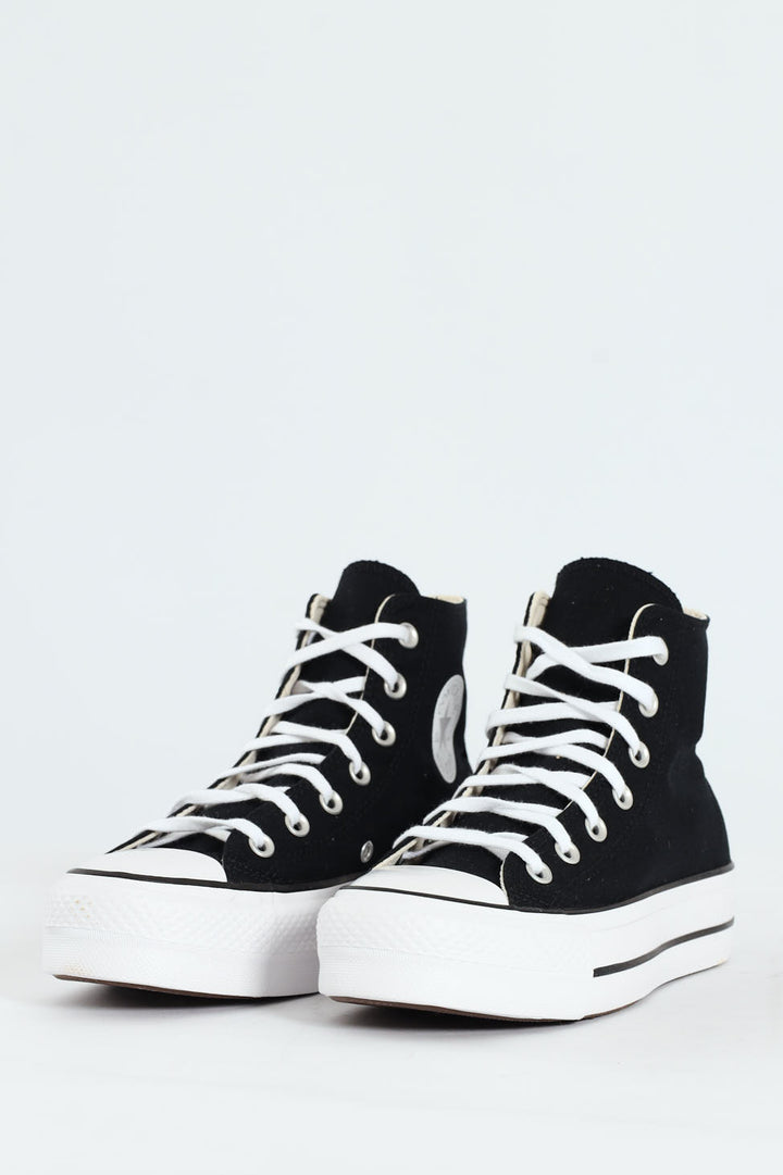 Chuck Taylor All Star Platform Canvas Sneaker - Black