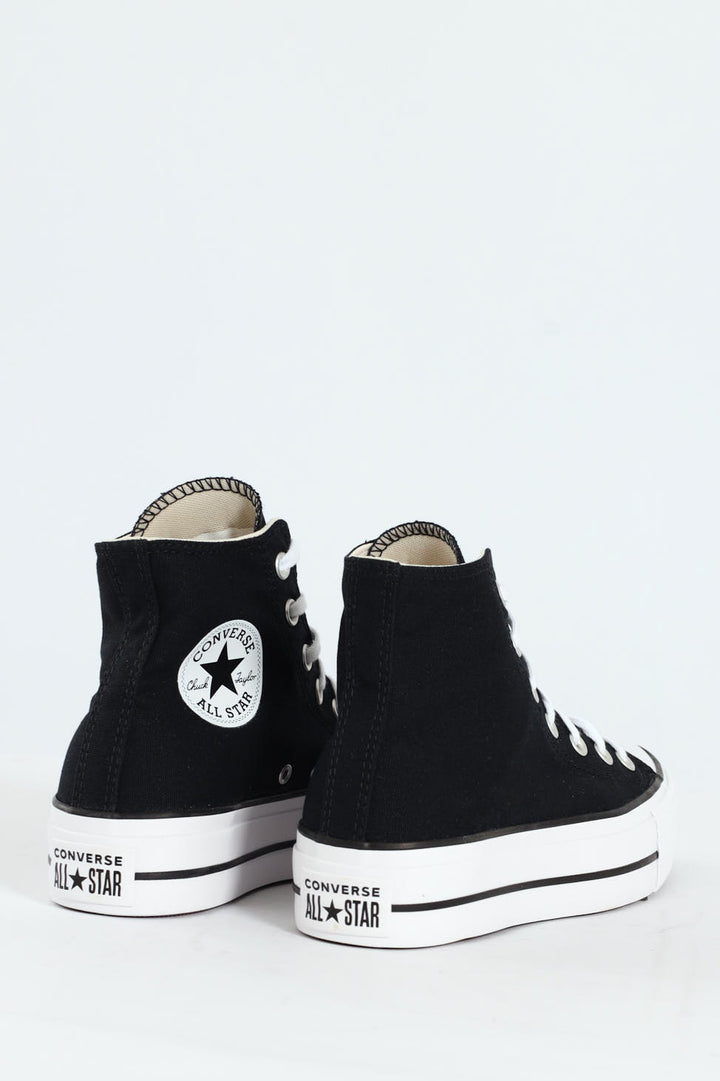 Chuck Taylor All Star Platform Canvas Sneaker - Black