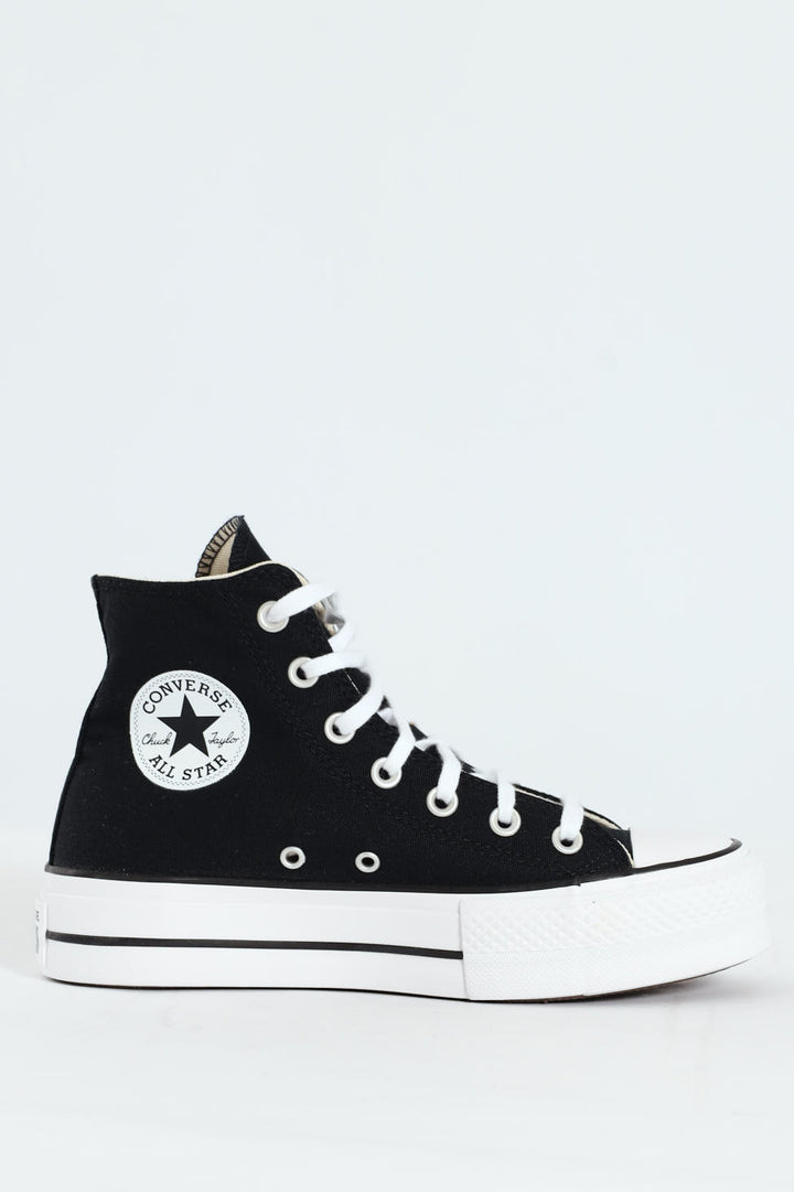 Chuck Taylor All Star Platform Canvas Sneaker - Black