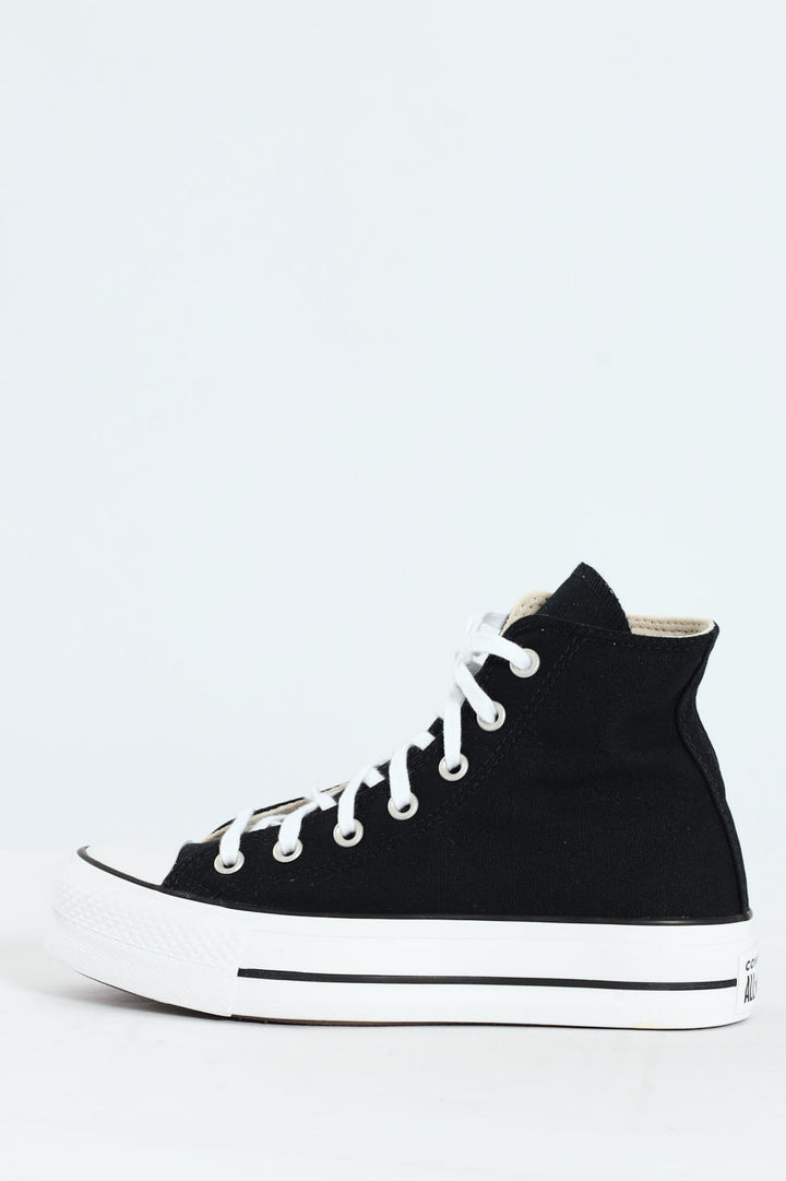 Chuck Taylor All Star Platform Canvas Sneaker - Black