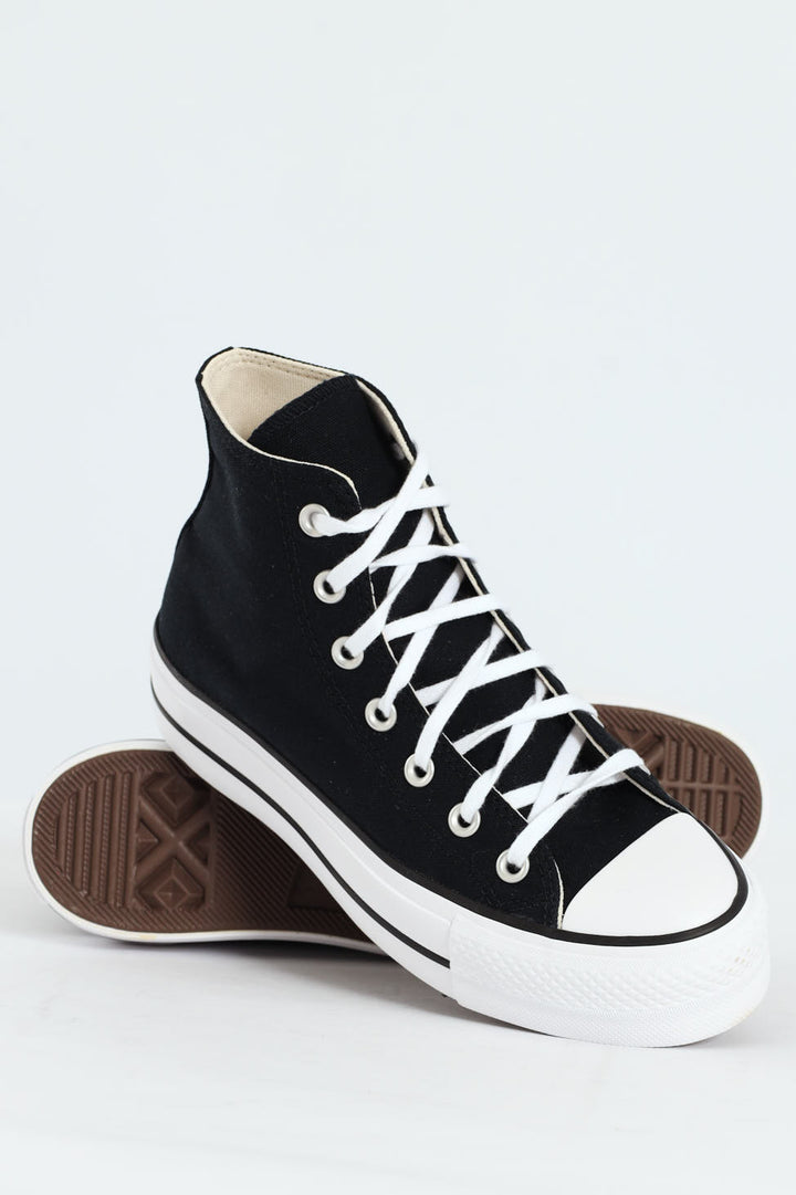 Chuck Taylor All Star Platform Canvas Sneaker - Black