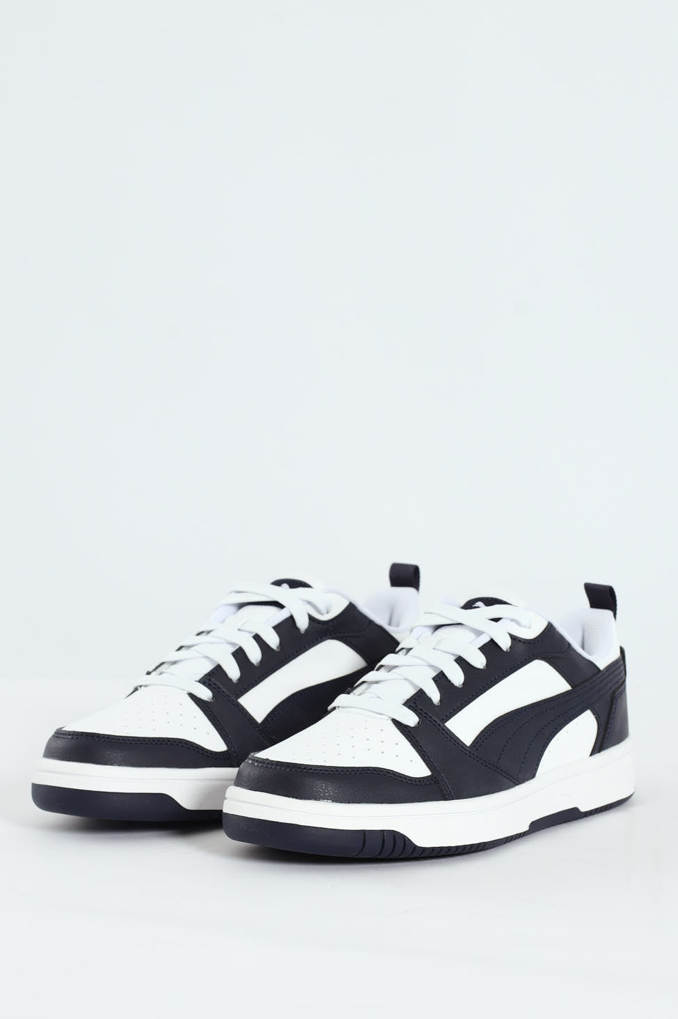 Rebound V6 Low Court Sneaker - White/Navy