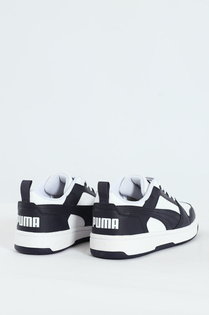 Rebound V6 Low Court Sneaker - White/Navy