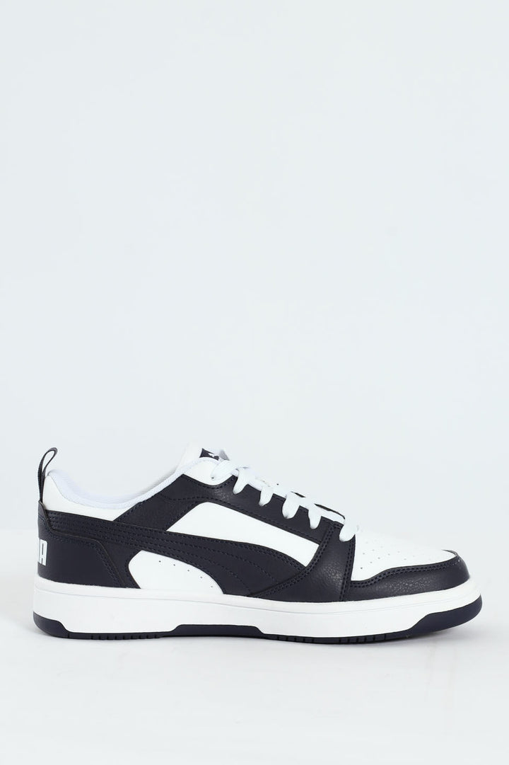 Rebound V6 Low Court Sneaker - White/Navy