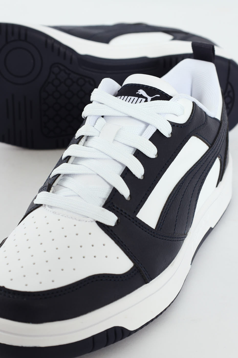 Rebound V6 Low Court Sneaker - White/Navy
