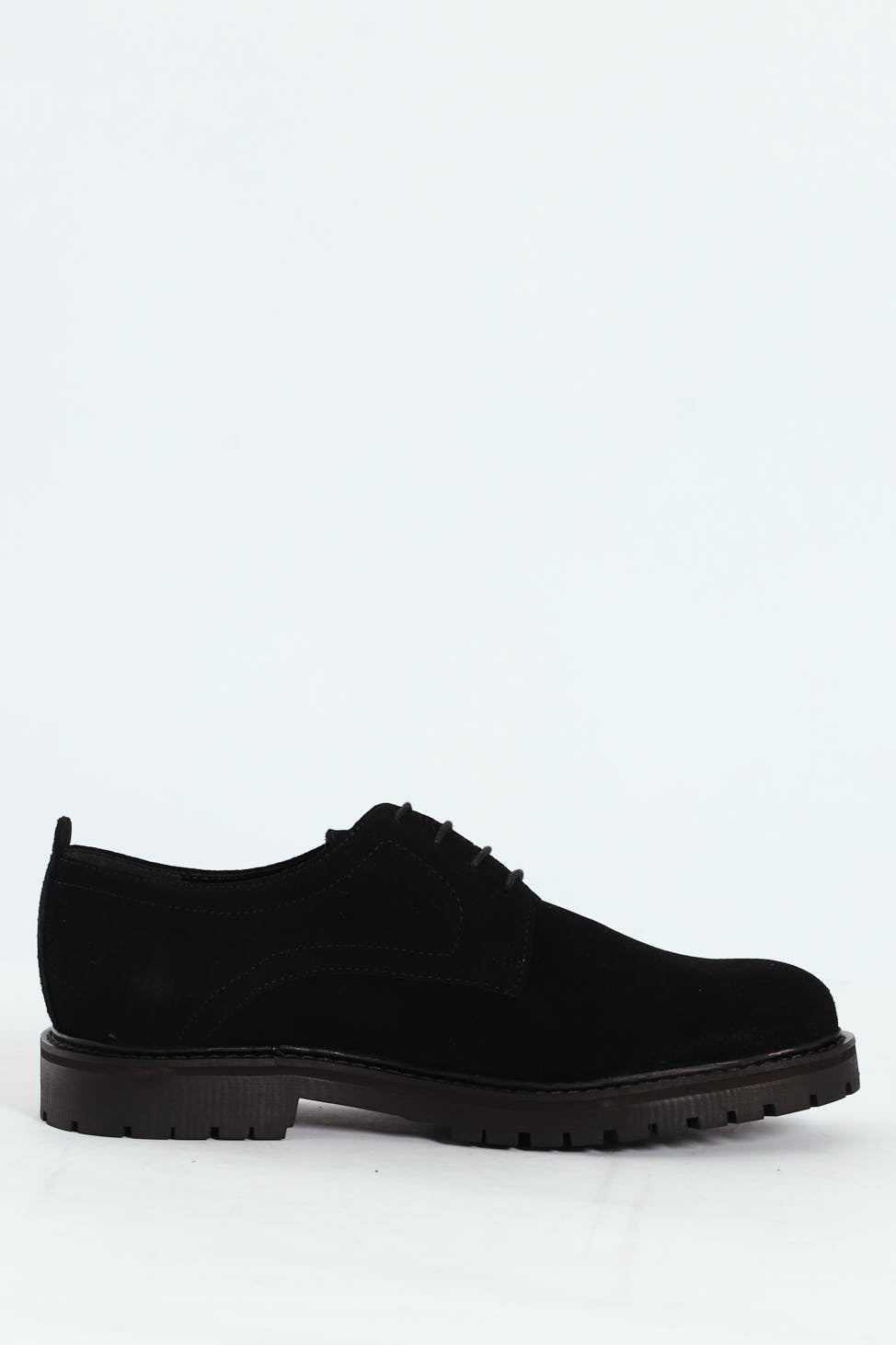 Suede Smart Casual Shoe - Black
