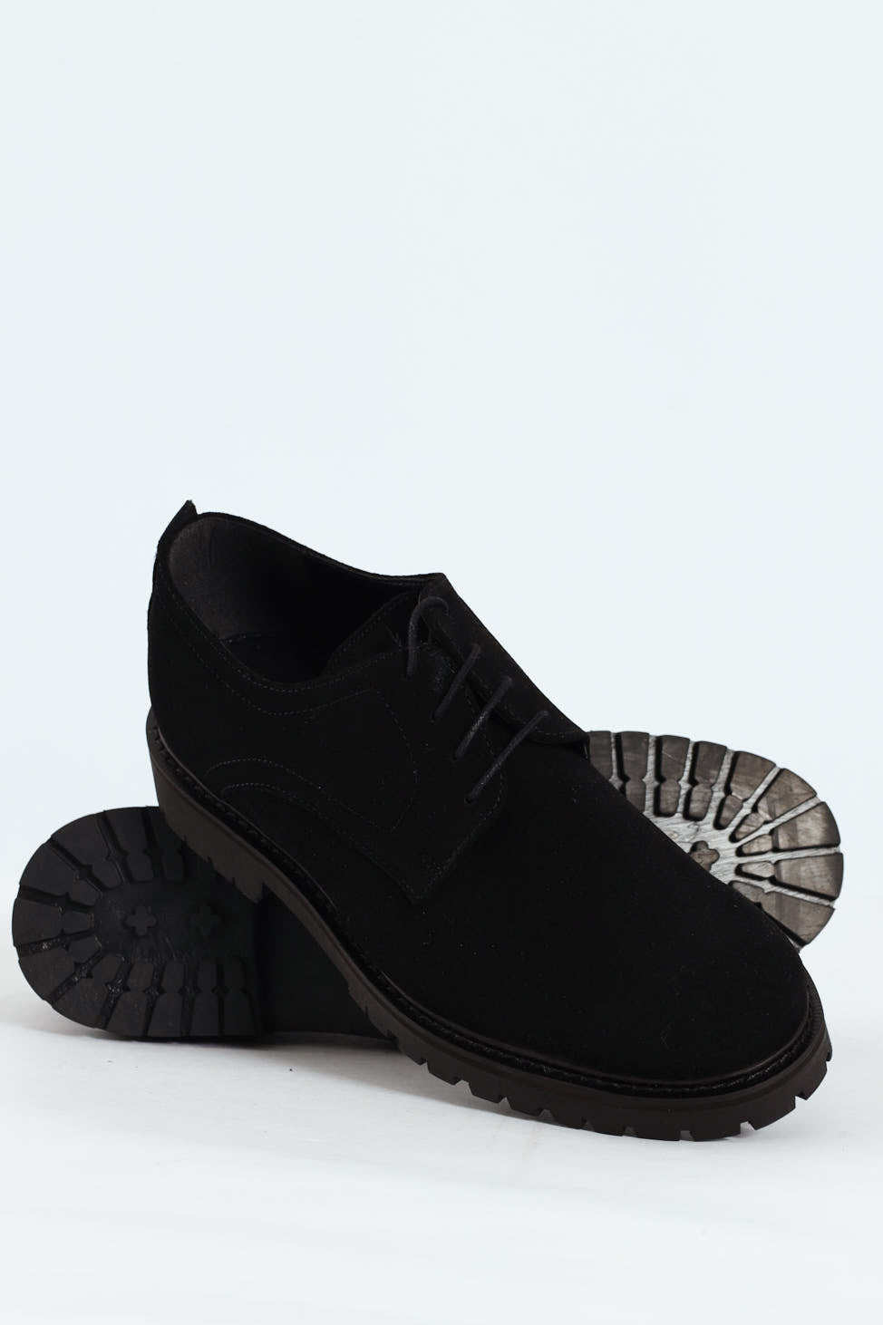 Suede Smart Casual Shoe - Black