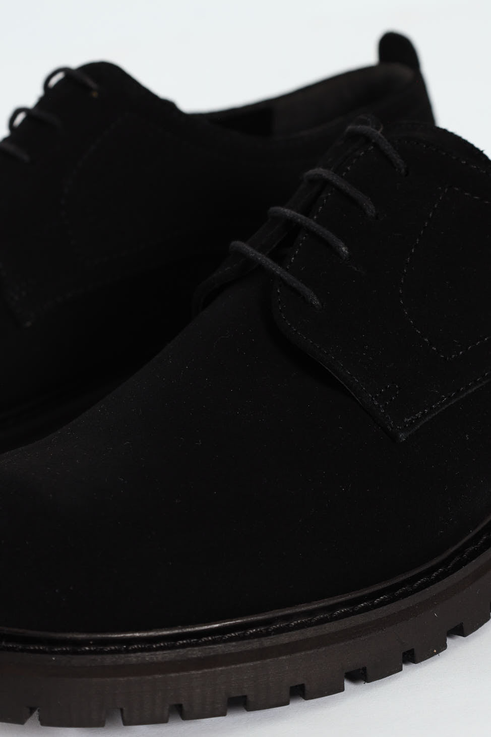 Suede Smart Casual Shoe - Black