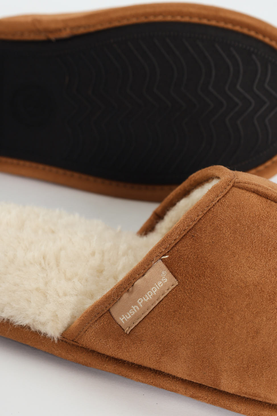 Martin Open Back Slipper - Tan