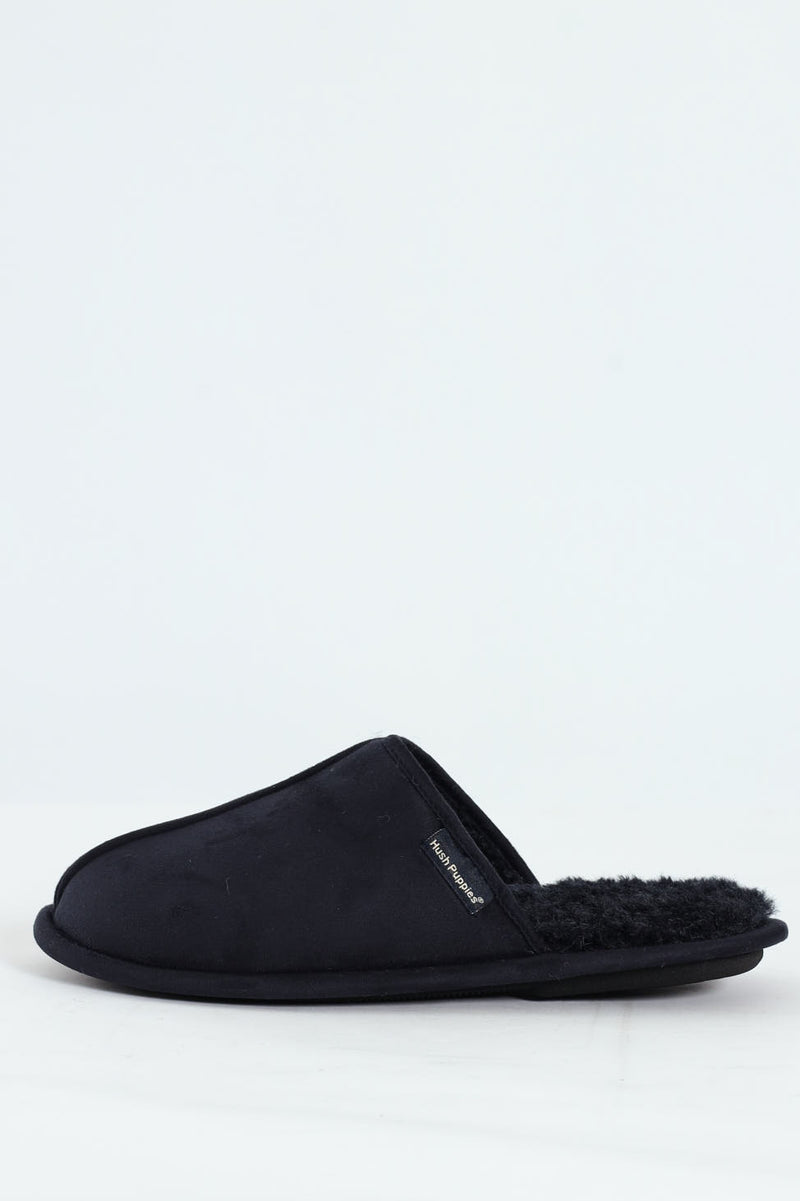 Martin Open Back Slipper - Navy