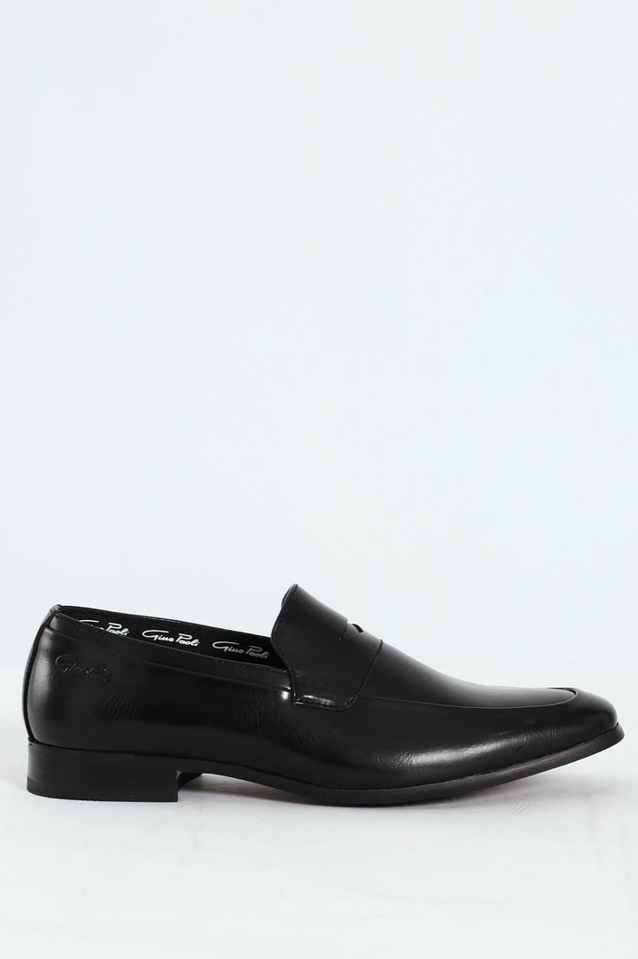 Penny Moccasin Slip On - Black