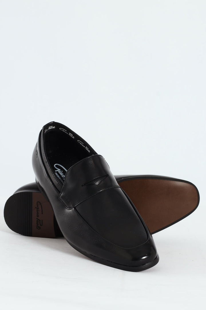 Penny Moccasin Slip On - Black