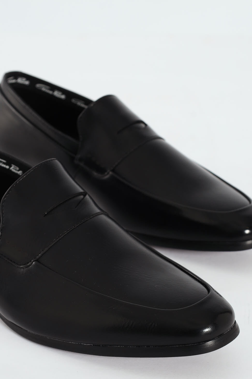 Penny Moccasin Slip On - Black