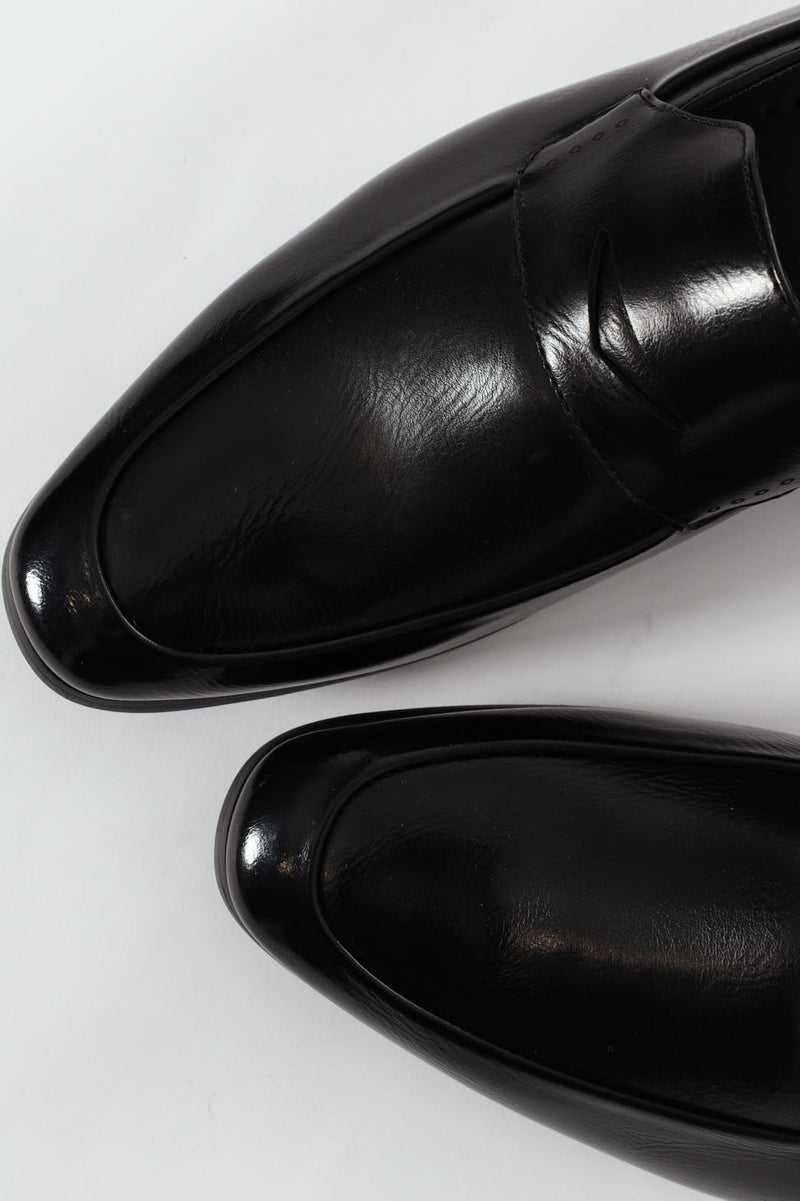 Penny Moccasin Slip On - Black
