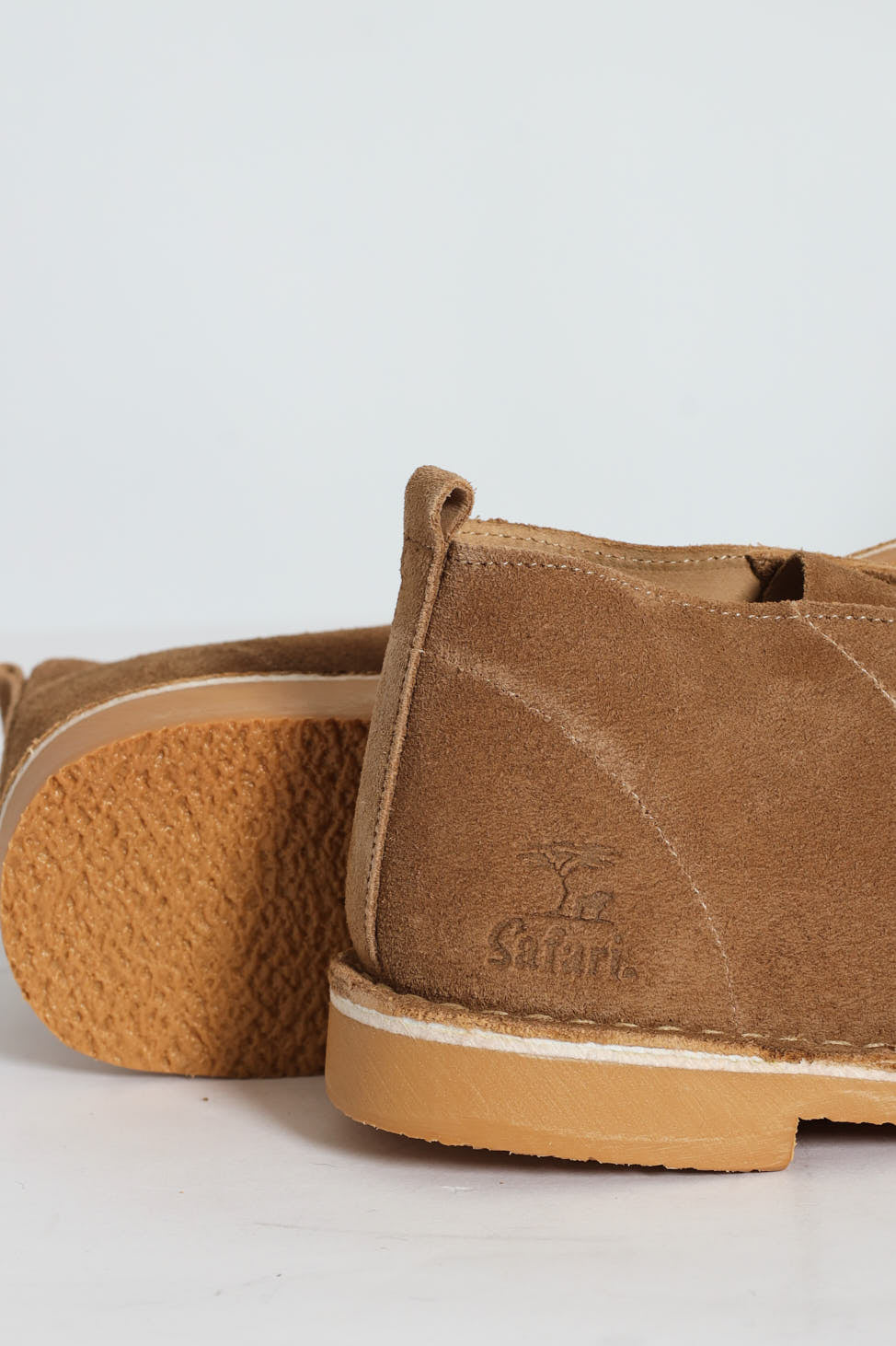 Expedition Safari Stitch Down Suede Boot - Taupe