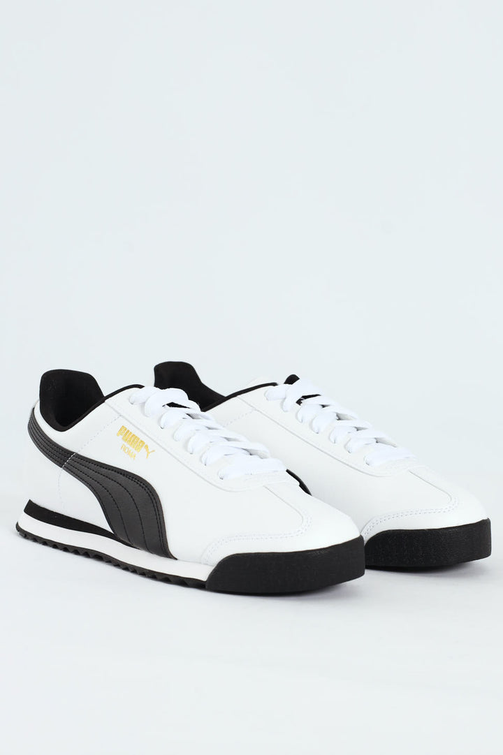 Roma Basic Sneaker - White/Black